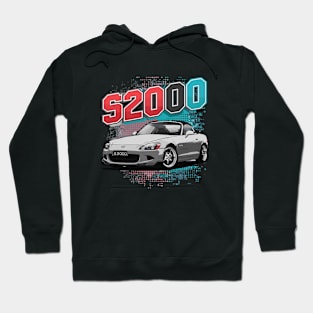 Honda S2000 Vintage Car Hoodie